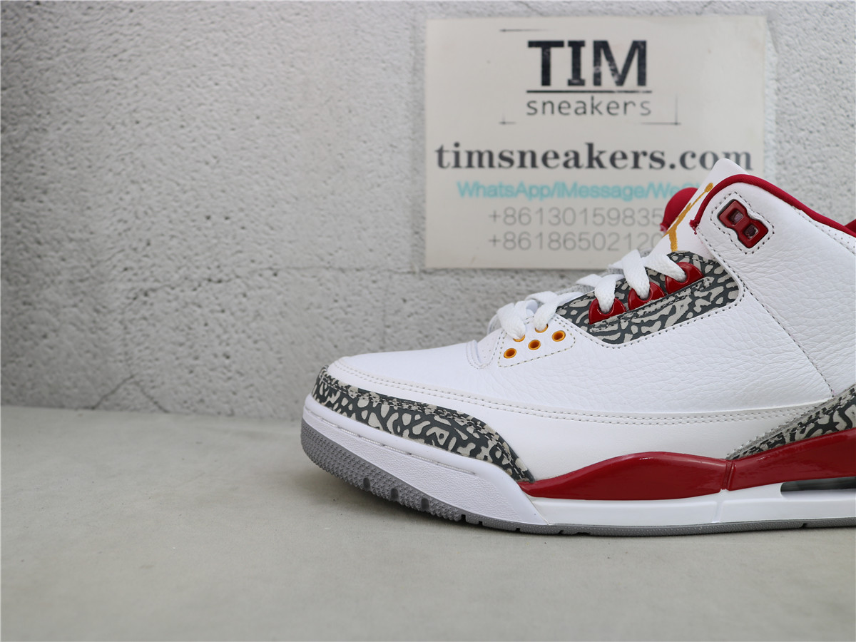 Air Jordan 3 Retro Cardinal Red CT8532-126